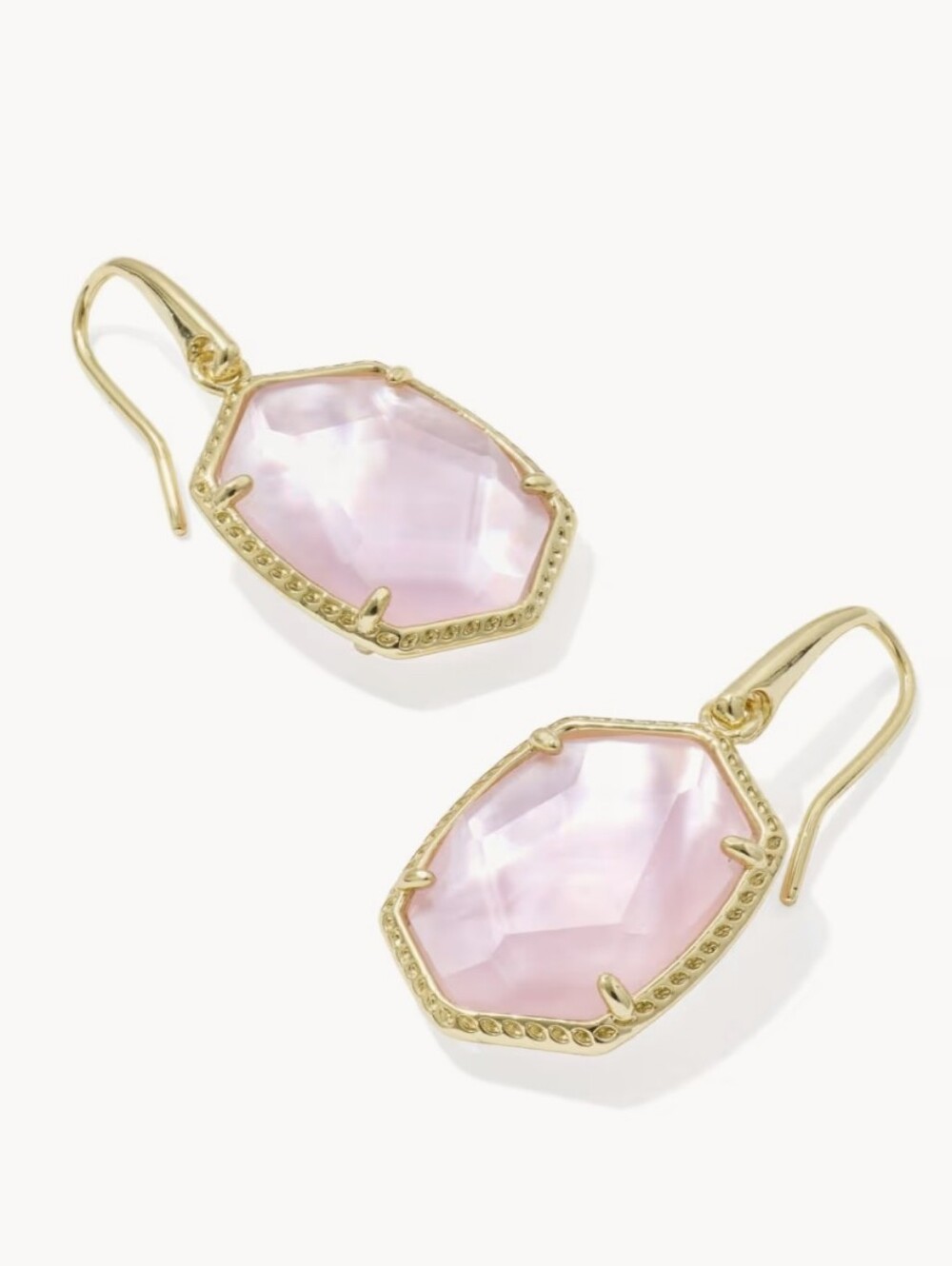 Kendra  Scott Daphne Gold Frame Drop Earrings